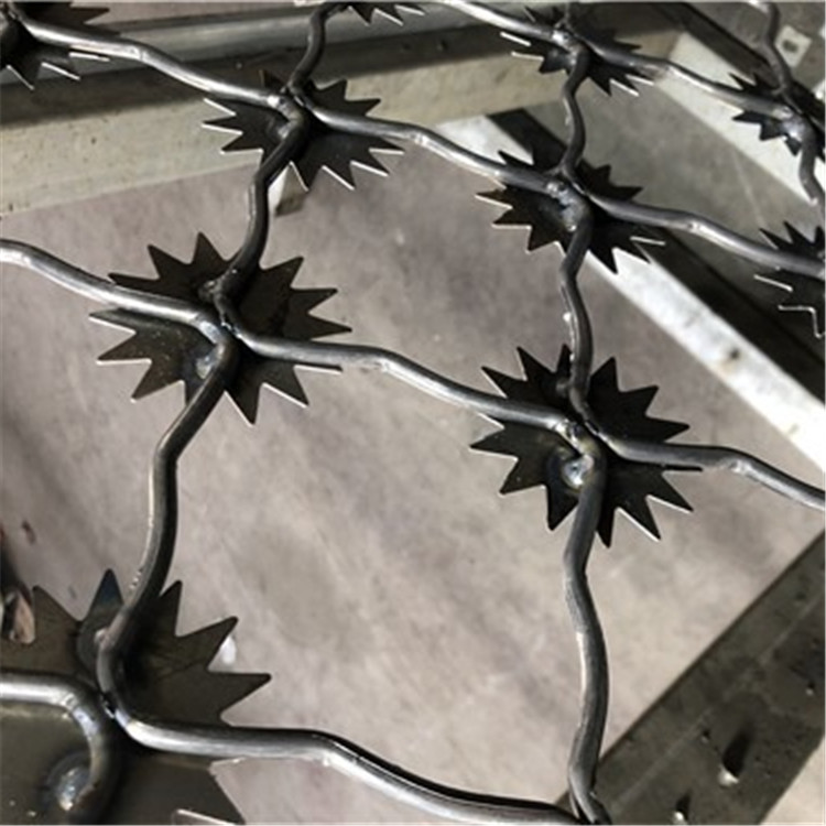 梅花剌鋼網墻案例展示圖片4